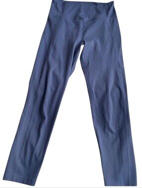 Girlfriend Collective Size Medium Blue Athletic Leggings